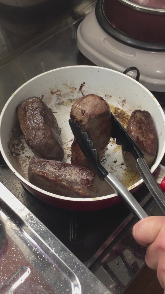 【ジビエ】鹿肉のロースト