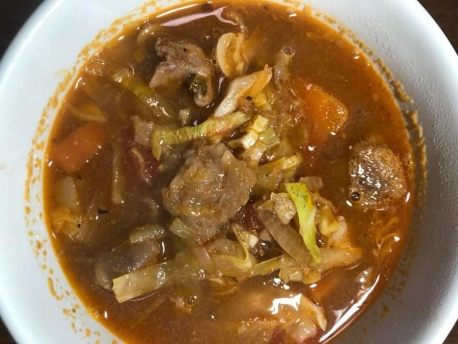 【ジビエ】鹿と猪のトマト煮。おいしそうだゾ。